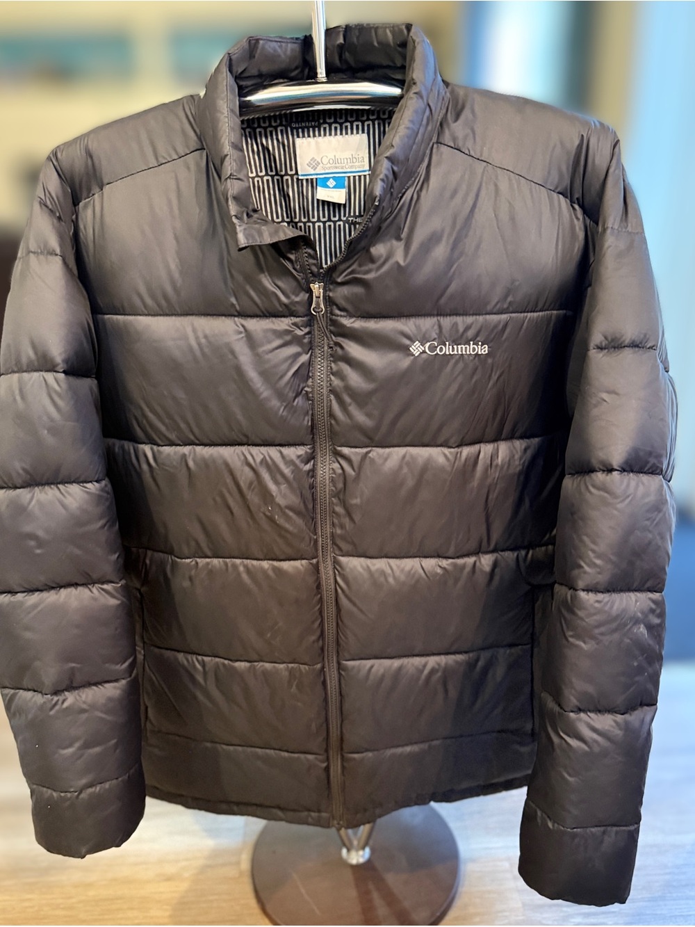Columbia Men's Black Quilted Puffer Jacket